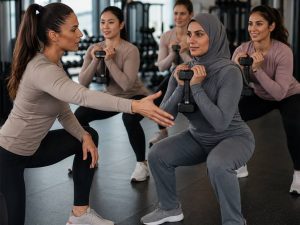 کلاس بدنسازی گروهی برای مبتدی‌ها