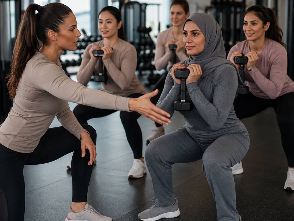 کلاس بدنسازی گروهی برای مبتدی‌ها